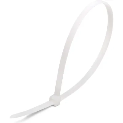 Нейлоновые стяжки FORTISFLEX НСС EasyFix 3x150 белый, 100 шт. 84800