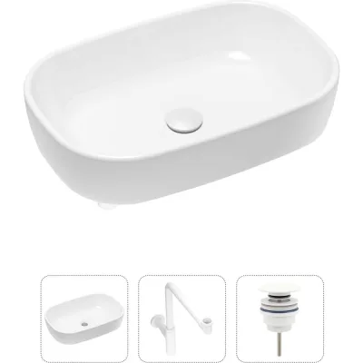 Накладная раковина для ванной Lavinia Boho Bathroom Sink в комплекте 3 в 1 21520054