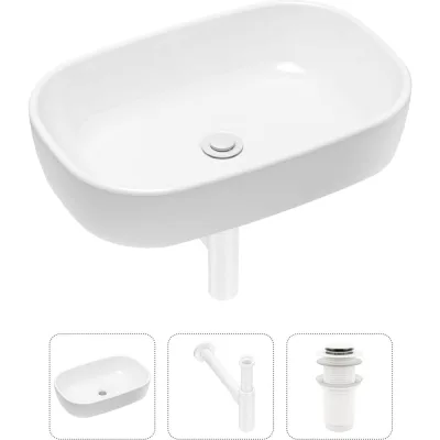 Накладная раковина для ванной Lavinia Boho Bathroom Sink в комплекте 3 в 1 21520043
