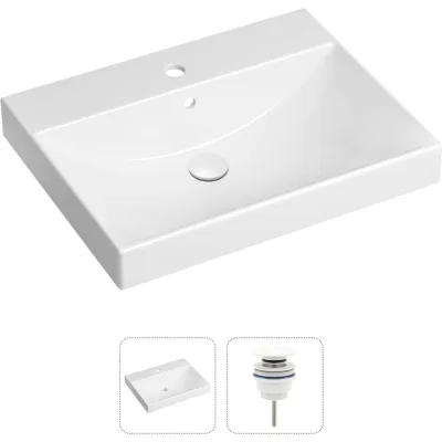 Врезная раковина для ванной, комплект 2 в 1 Lavinia Boho Bathroom Sink 21520897