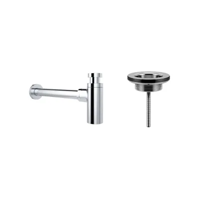 Сифон для раковины с выпуском Wellsee Drainage System 182104005