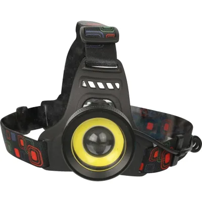 Фонарь налобный аккумуляторный лазеродиодный Ultraflash E1335 4 Вт, черный, 2LED 13905